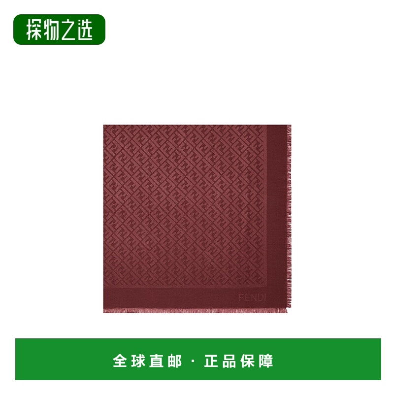 香港直邮Fendi FF 披巾 FXT069AJW7羊毛桑蚕丝