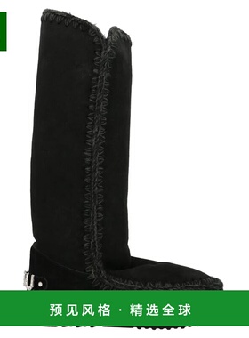 香港直邮MOU 女士靴子 MUFW101052ABKBK AW2021 黑色 Black Boots