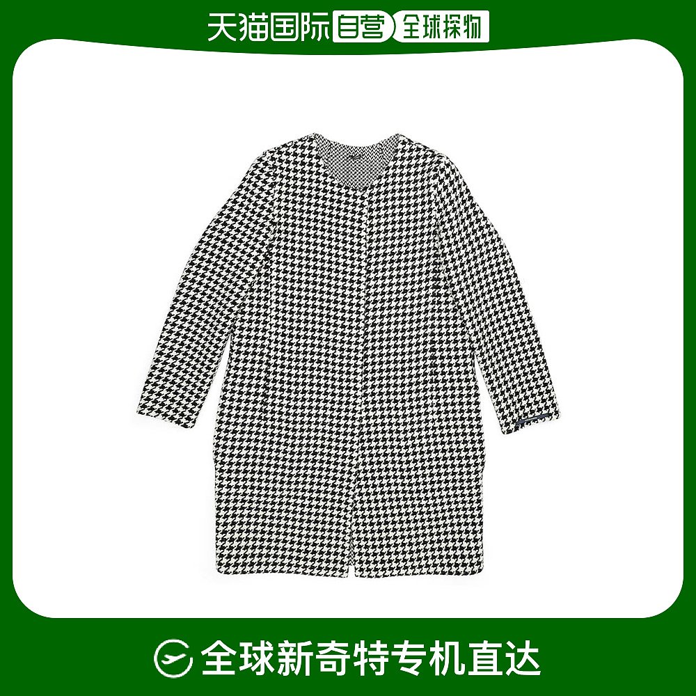 【99新未使用】香港直邮MAX MARA 女士格纹中长风衣 90860653-600