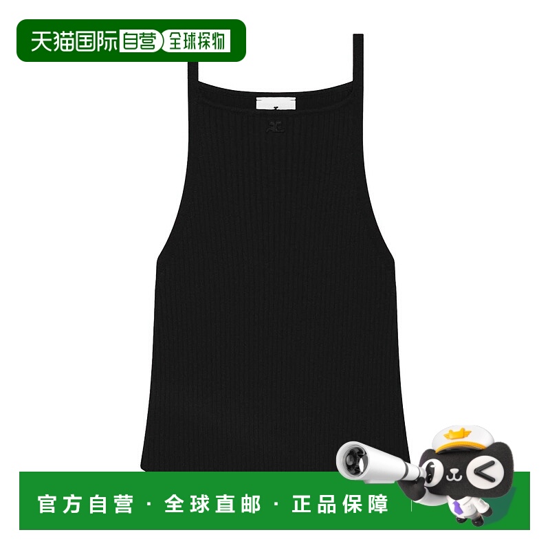香港直邮Courreges 无袖背心 325MTO450FI0001