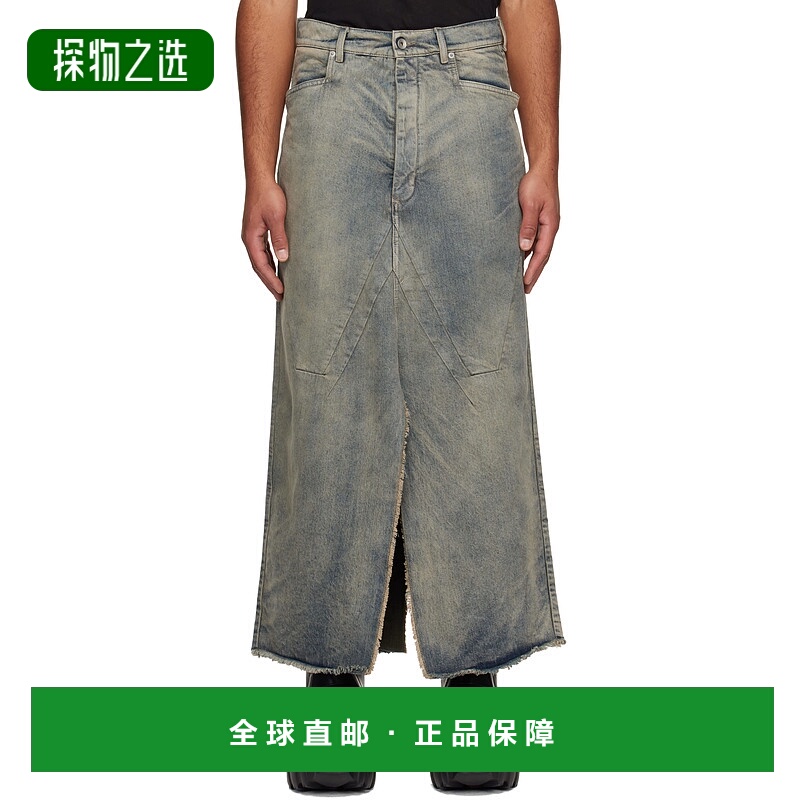 香港直邮rick owens 瑞克·欧文斯 男士 蓝色 Concordians Sliver