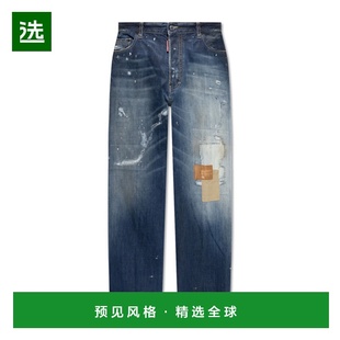 香港直邮Dsquared2 S74LB1749D30011 腰带环牛仔裤