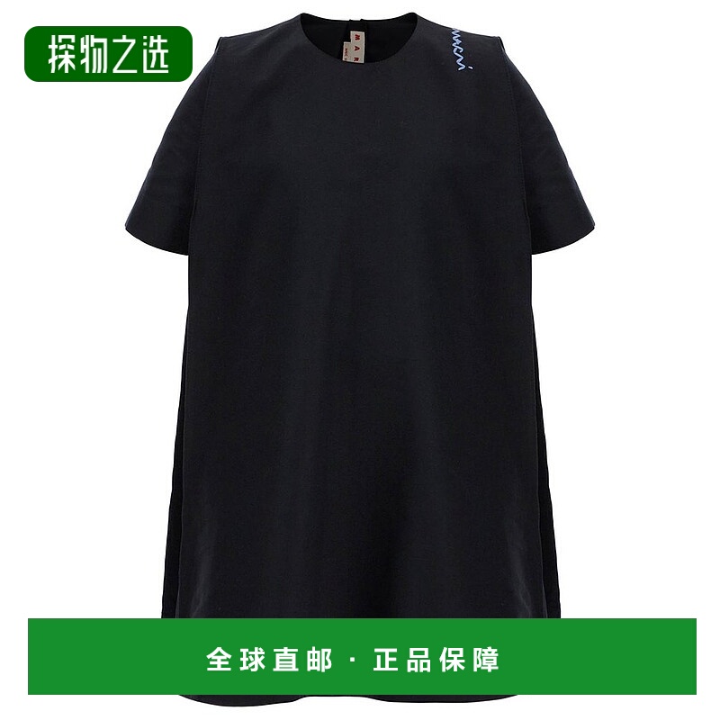 香港直邮Marni 玛尼 女士 A 字形连衣裙 ABMA1371S0TCX28