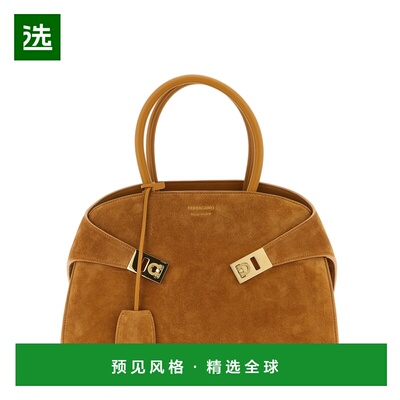 香港直邮SALVATORE FERRAGAMO 女士手提包 792064NATURALE