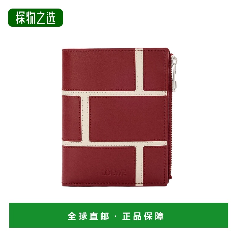 香港直邮Loewe 纤薄紧凑型钱包 C643W73X04罗意威拉链牛皮