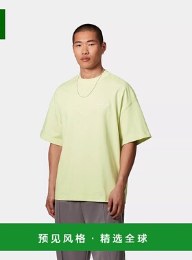 欧洲直邮Carhartt Wip 男士淡黄色棉短袖T恤针织