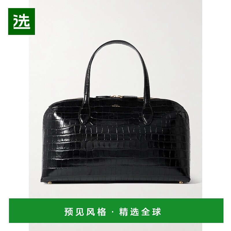 1h可退 香港直邮TOTÊME 女士 鳄鱼皮革感手提包 254WAL0110LE0076