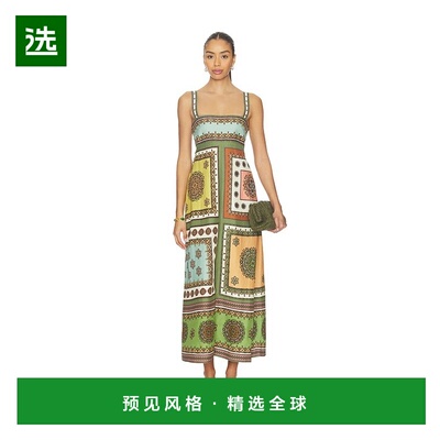 1h可退 香港直邮ALEMAIS 女士 Contina 日常连衣裙 6416D