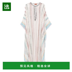 镂空针织海滩连衣裙 1h可退 女士 米索尼 MS25SQ 香港直邮MISSONI