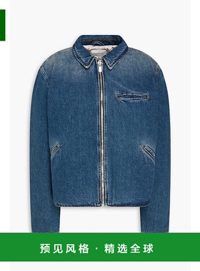 1h可退 香港直邮magda butrym 女士 褪色设计牛仔布夹克 AW24DENI