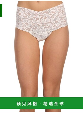 1h可退 香港直邮HANKY PANKY 汉基帕基 女士 标志蕾丝复古丁字裤