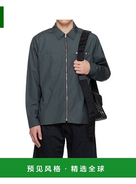 1h可退 香港直邮Marni 拉链翻领衬衫 CUMU0297P0USCT88