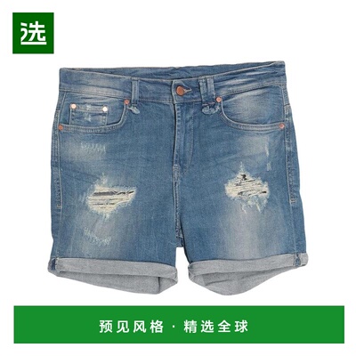 1h可退 【美国直邮】brian dales 女士 短裤高腰牛仔裤直筒裤休闲