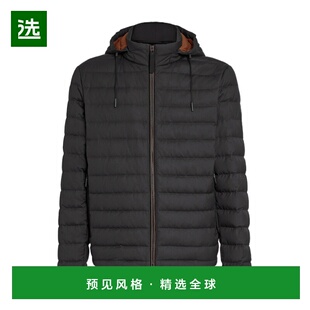 香港直邮Zegna 连帽绗缝羽绒服 E7T257209B杰尼亚