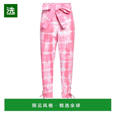 1h可退 香港直邮LOVESHACKFANCY 女士 休闲长裤 pink粉色 舒适时