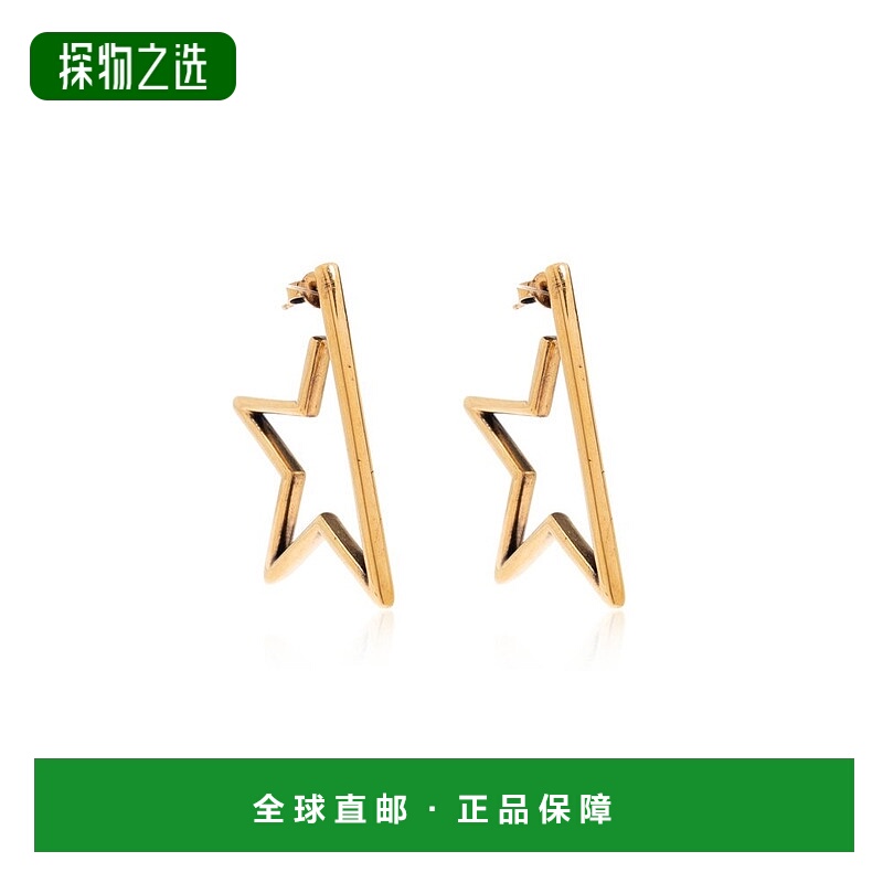 香港直邮GOLDEN GOOSE 女士 Golden Goose 豪華品牌星狀耳環 GWA0