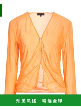 1h可退 香港直邮Iceberg 冰山 女士 针织开衫 orange橙色 舒适时