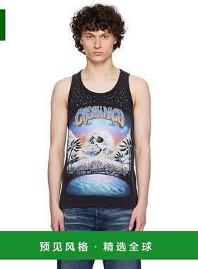 1h可退 香港直邮Casablanca 男士 黑色 La Prémonition Crystal