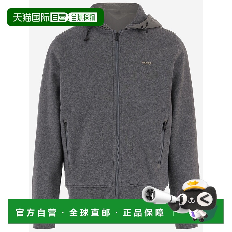 1h可退 欧洲直邮woolrich 男士 帽衫运动夹克衫卫衣