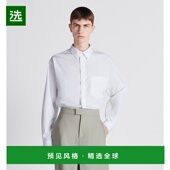 香港直邮Dior 243C551D1581迪奥 衬衫 交错 CD长袖