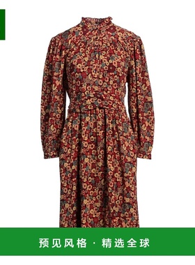 1h可退 香港直邮ANTIK BATIK 女士 中长连衣裙 red红色 舒适时尚