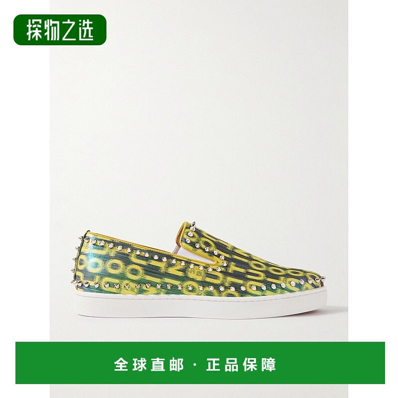 香港直邮Christian Louboutin 克里斯提·鲁布托 男士 Pik 船铆钉
