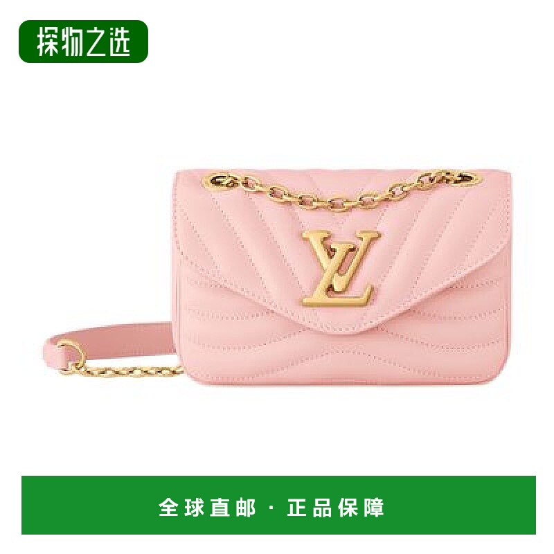 自营1h可退 欧洲直邮LV/路易威登 NewWavePM链条包正品包包百搭通