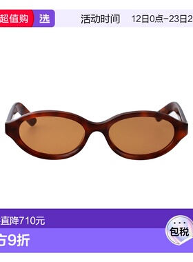 1h可退 香港直邮RETROSUPERFUTURE 女士 PAROLA 太阳镜 8P9Havana