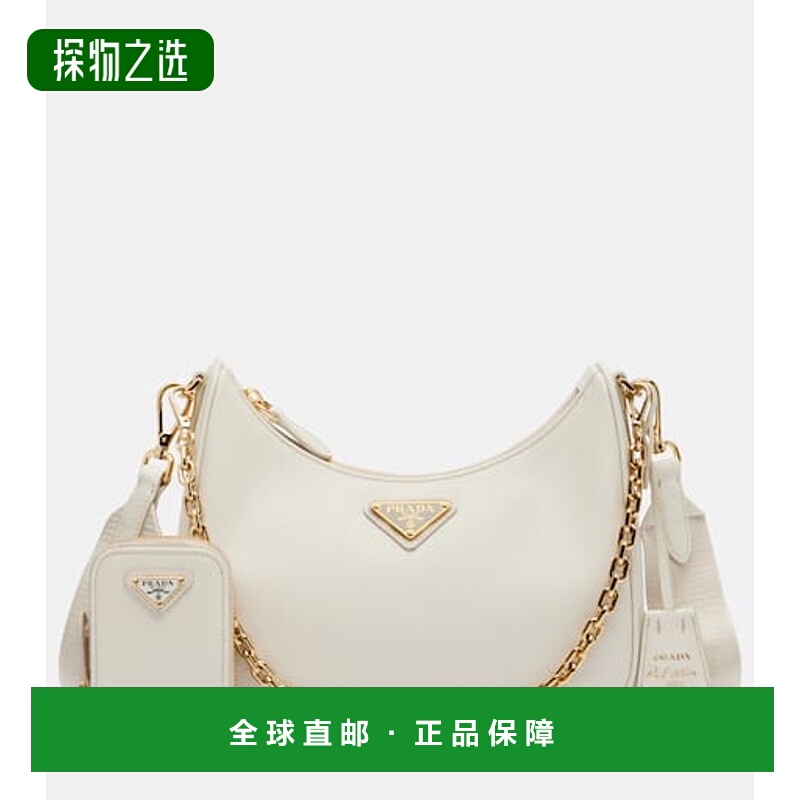 香港直邮Prada 普拉达 女士 Re-Edition 2005 皮革肩包
