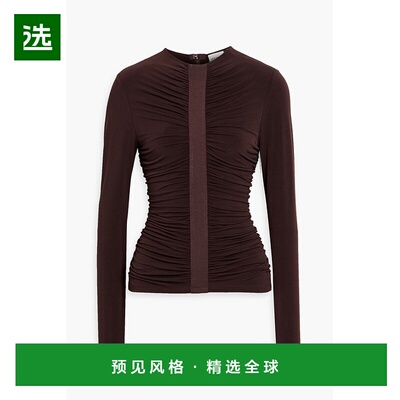 1h可退 香港直邮Herve Leger 荷芙妮格 女士 Veronica 褶皱绷带弹