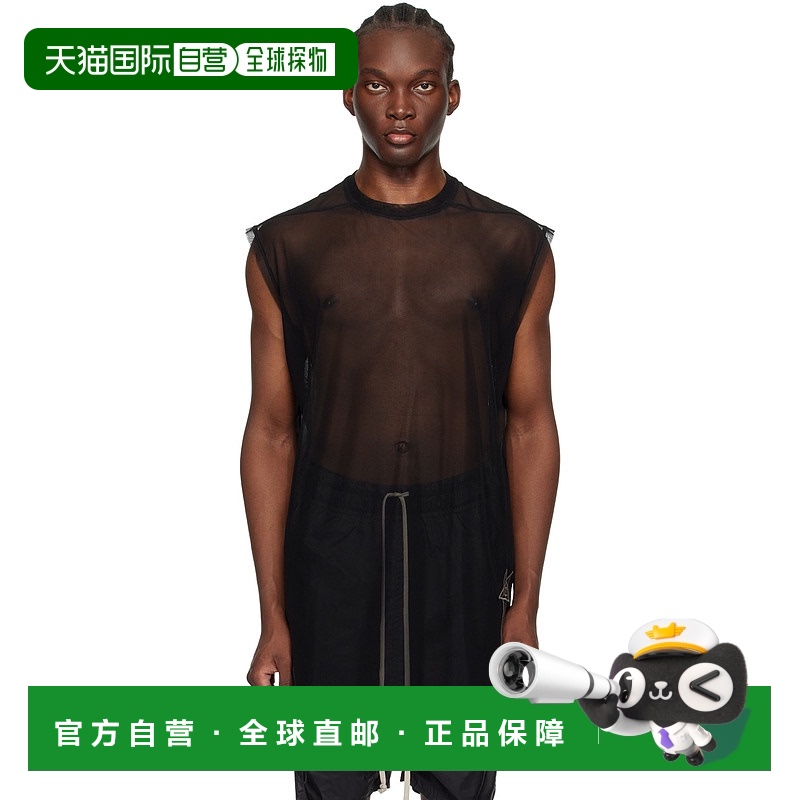 1h可退 香港直邮Rick Owens Lilies 瑞克·欧文斯 男士 黑色 Cham