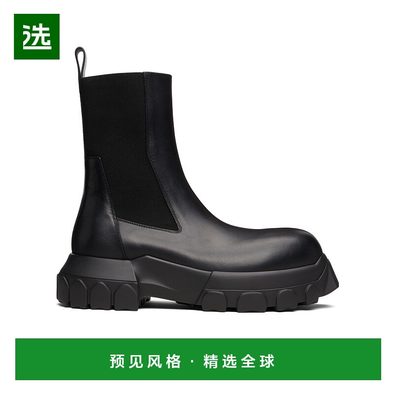香港直邮Rick Owens Beatle Bozo Tractor切尔西靴 RU02E1881LGE