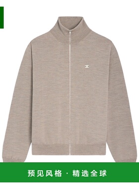 香港直邮Celine 高领长袖毛衣 RY0DC322U.羊毛拉链
