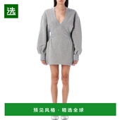 香港直邮The Attico 女士 1h可退 抓绒迷你连衣裙 WCA00436JJF003