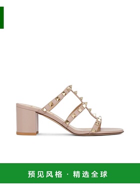 1h可退 香港直邮Valentino 华伦天奴 女士 铆钉凉拖 4W2S0C47VOD