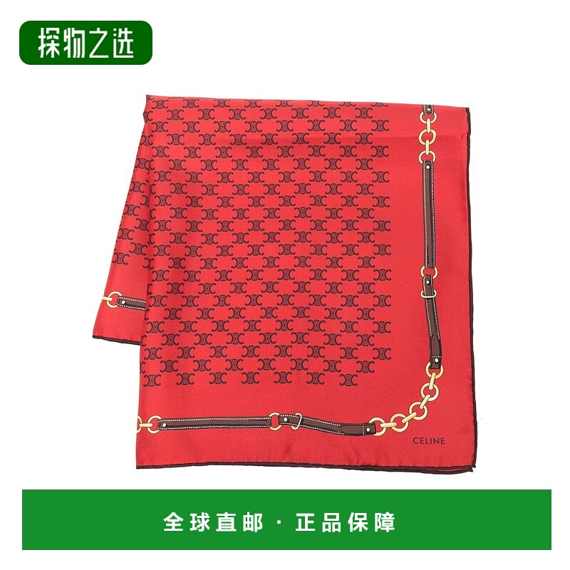香港直邮Celine 思琳 女士 经典真丝斜纹大手帕 2AWB60ZV1