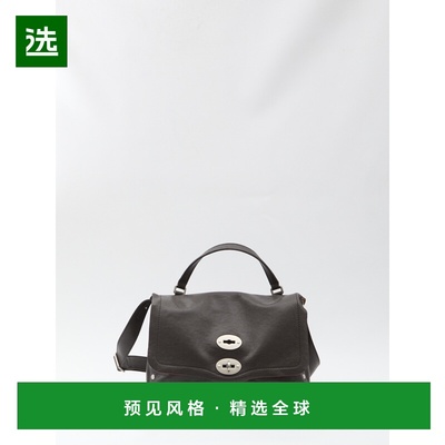 1h可退 香港直邮Zanellato 女士 Postina Tabacco 小號斜背包 068