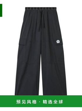 1h可退 香港直邮KENZO 女士休闲裤 FF52PA1049FI99 SS2025 军绿色