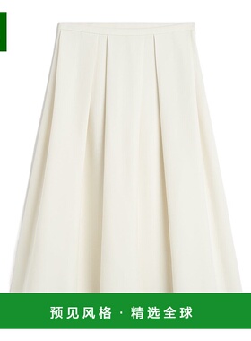香港直邮Toteme 褶皱半身裙 251WRB0273FB0324长裙a字裙中长裙