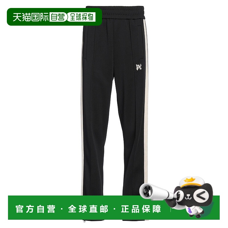 1h可退 香港直邮Palm Angels 棕榈天使 男士 休闲长裤 black黑色