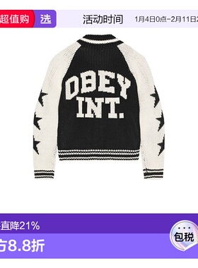 1h可退 香港直邮Obey 男士 Int. Cowichan 毛衣 151010042