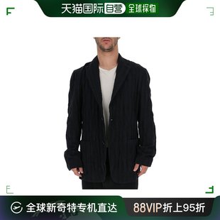 条纹针织西装 外套 Miyake 香港直邮Issey ME98JD028翻领三宅一生