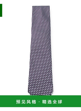 1h可退 香港直邮zegna 杰尼亚 男士 傑尼亞印花領帶 Z2C85TA21P8