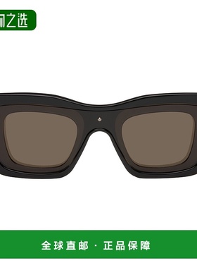 1h可退 香港直邮LOEWE 罗意威 男士 黑色 Signature 太阳镜 LW401