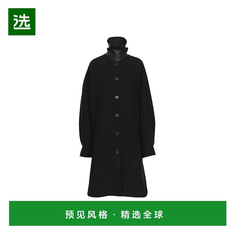 香港直邮Chloe 中长款超大号中长款羊毛大衣 CH25SMA20052