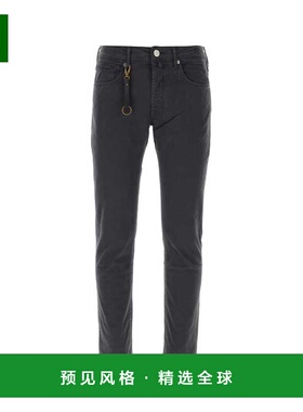 香港直邮Incotex 男士 青灰色弹力棉质裤子 BDPS0003F1700305S830