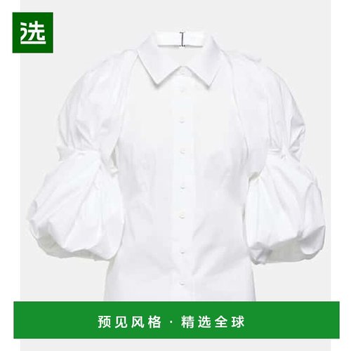 香港直邮Jacquemus 女士 La Chemise Maraca 棉府绸衬衫