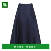 香港直邮Alberta Ferretti 女士 1h可退 真丝中长半身裙 A0107161