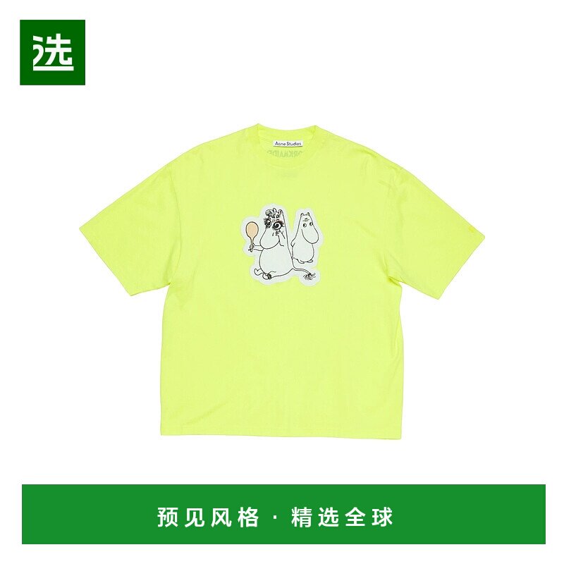 香港直邮Acne Studios Acne Studios x Moomin 短袖T恤 CL0366