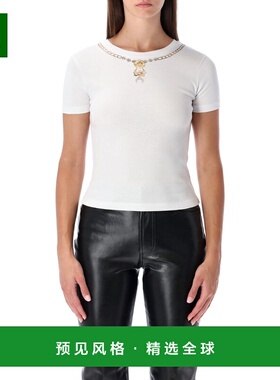香港直邮MARINE SERRE 女士T恤 WTT012ACJER0092WH10 AW2025